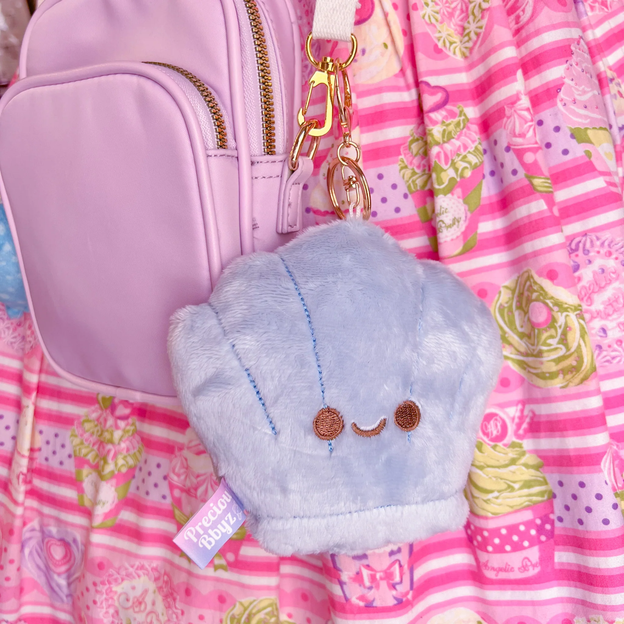 Blueberry Ice🍦🧊Shell Keychain Plush - Image 3