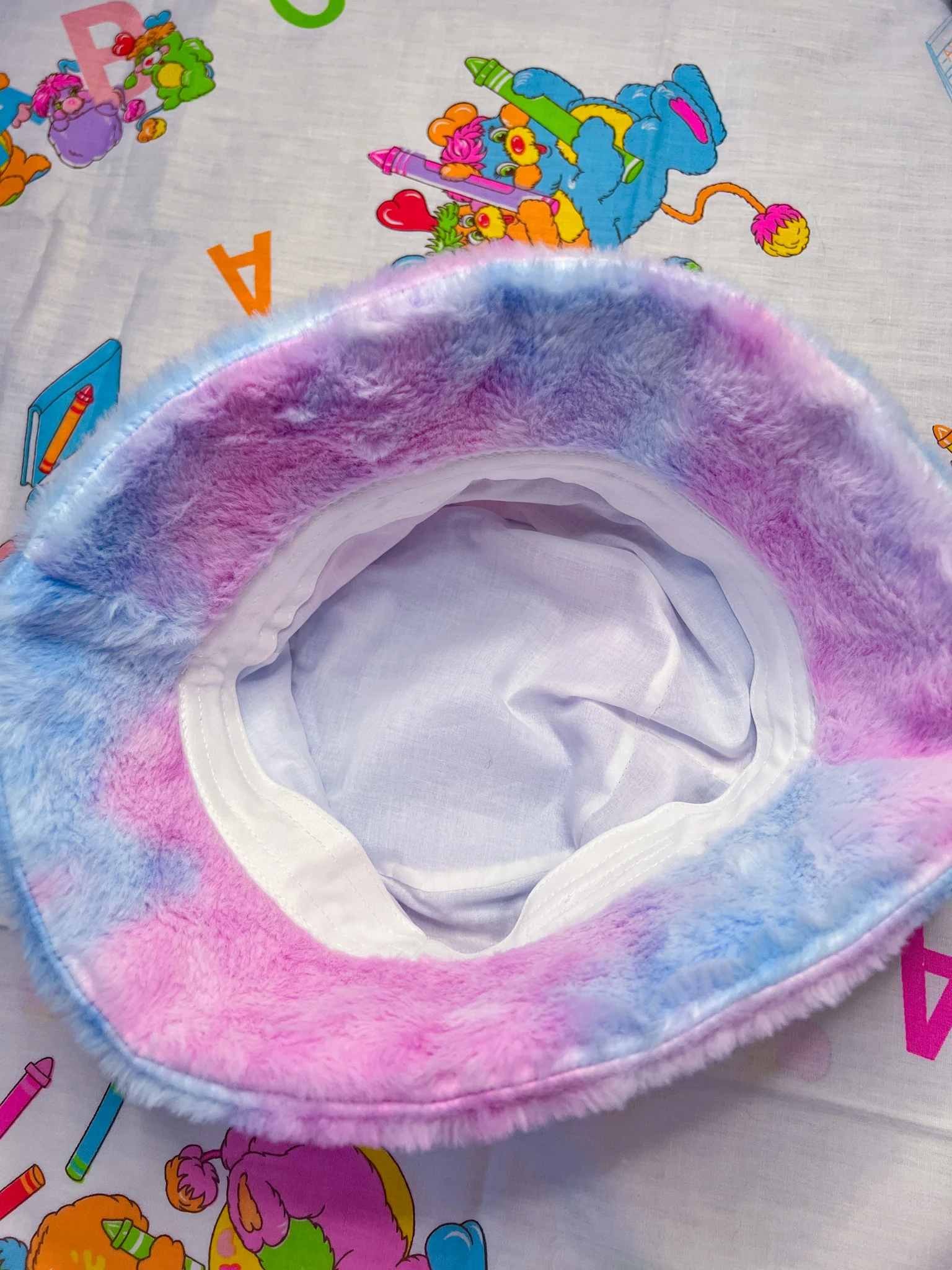 Howdy Yall Fuzzy Bucket Hat - Image 5