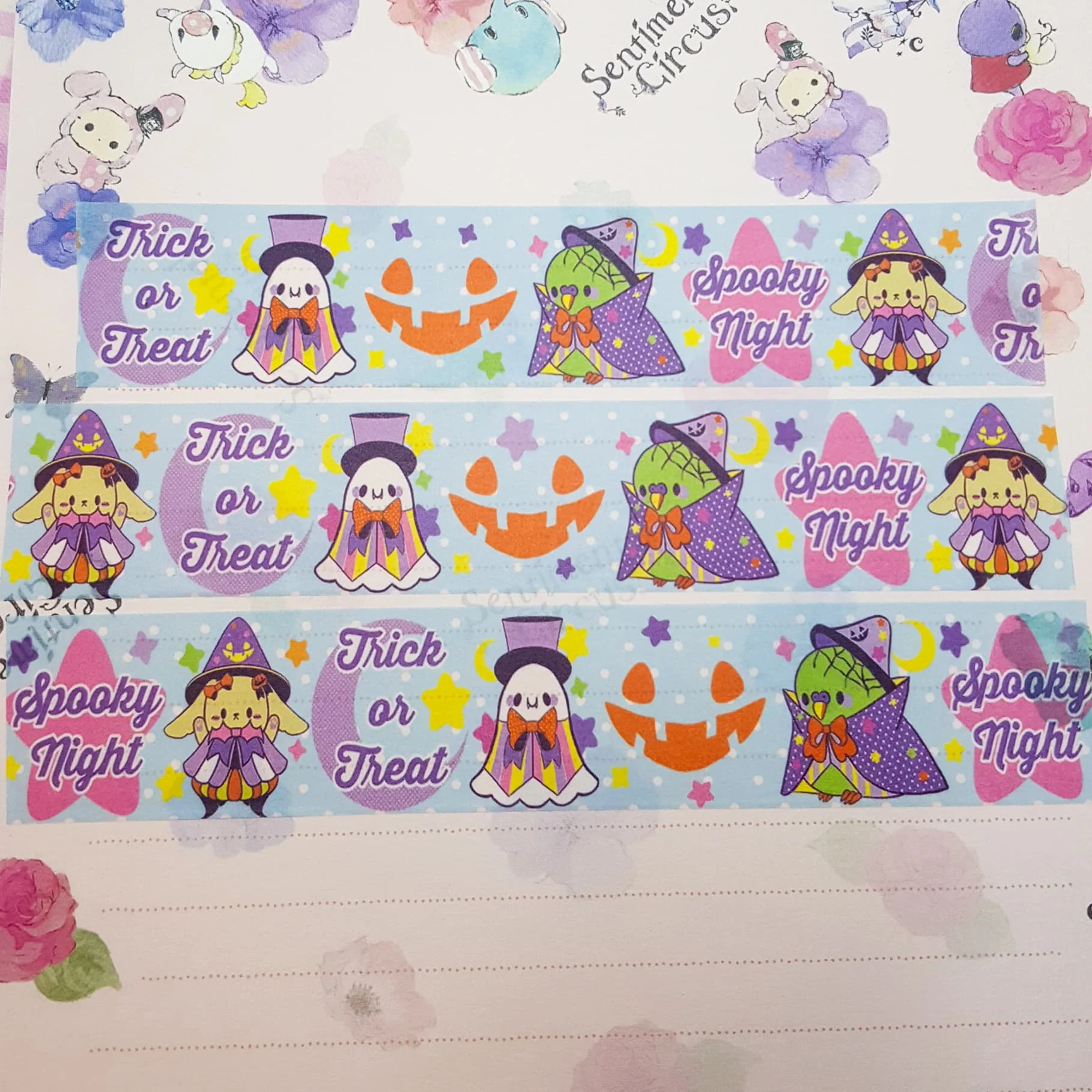 Spooky Party Thick Washi Tape - Image 3