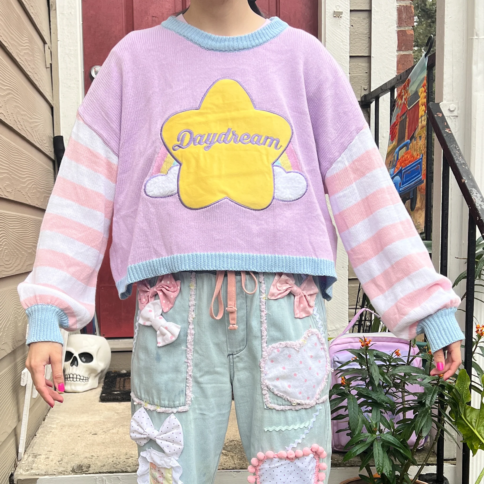 Daydream Crop Sweater - Image 4