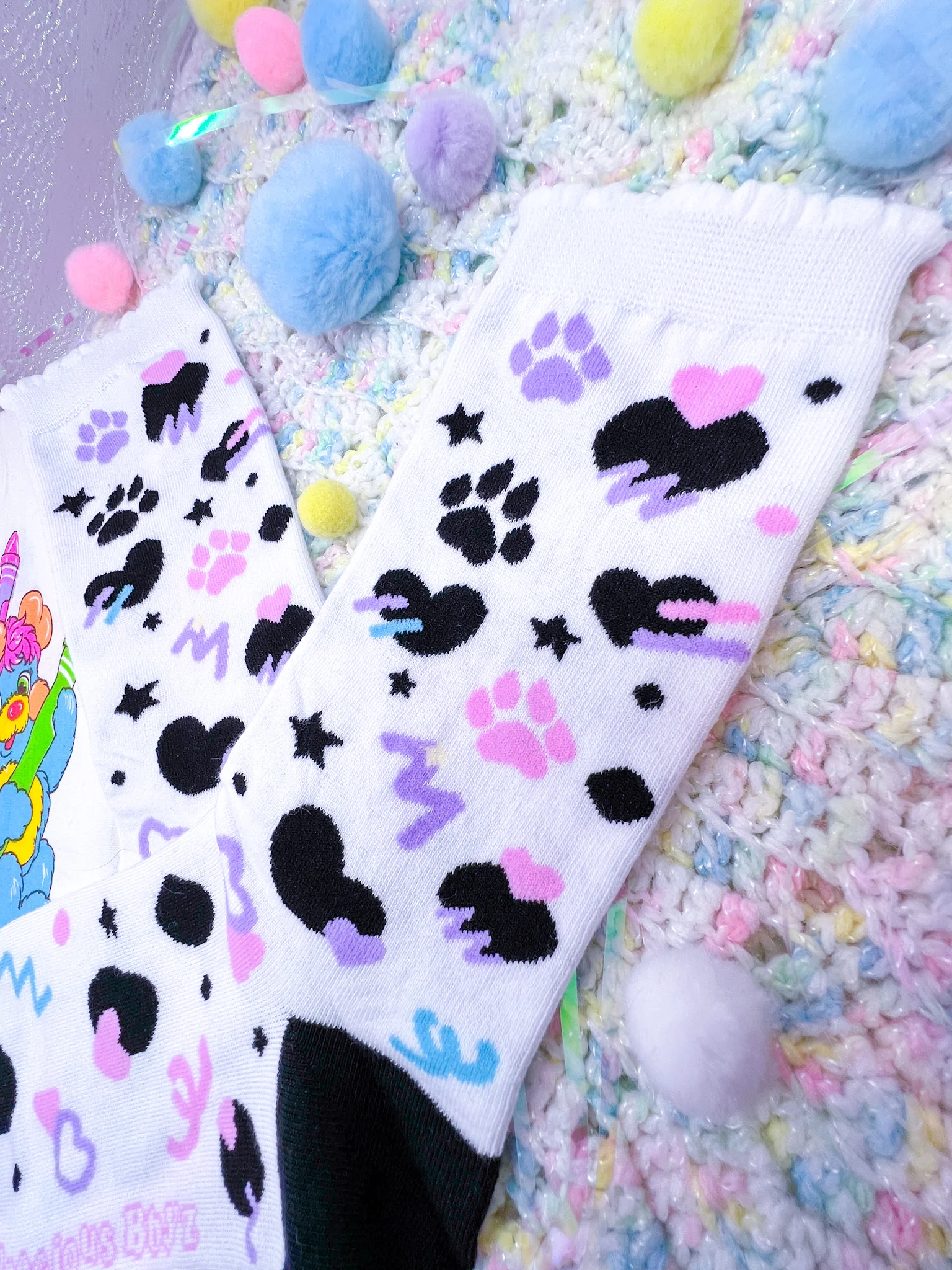 Dottie Dalmatian Crew Socks - Image 3