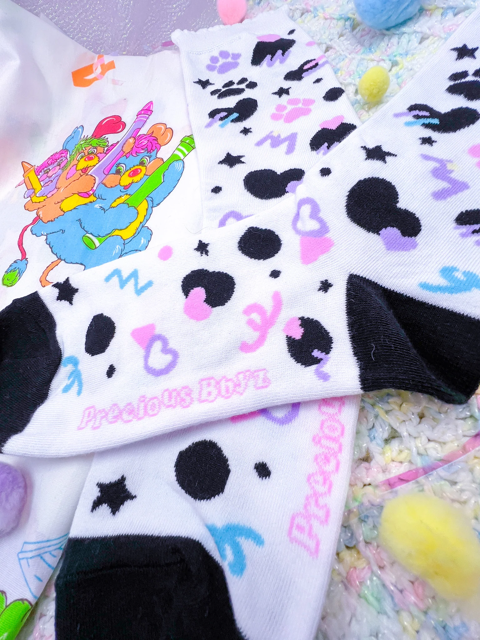Dottie Dalmatian Crew Socks - Image 4