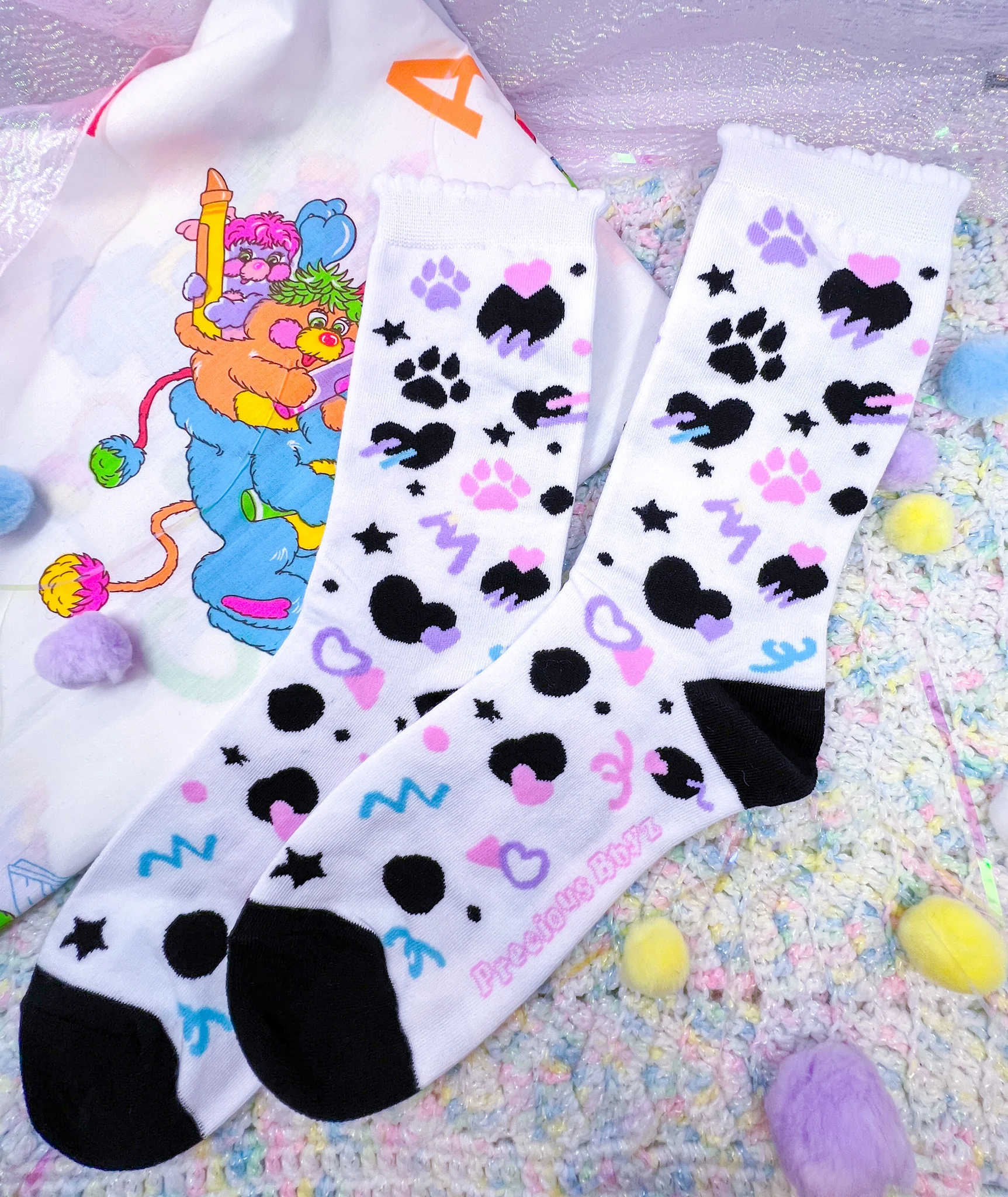 Dottie Dalmatian Crew Socks - Image 5