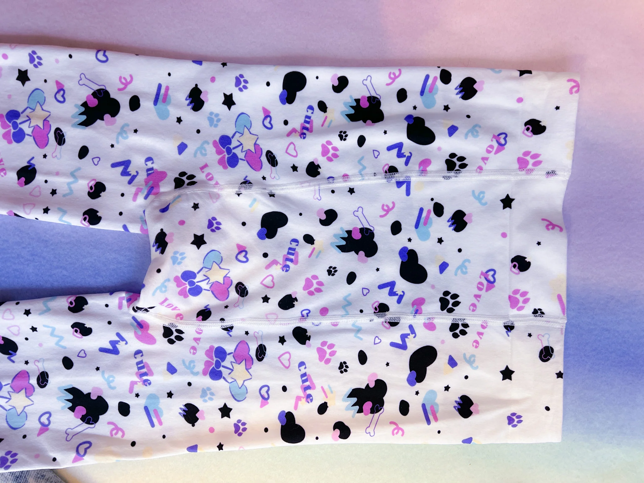 Dottie Dalmatian Unisex Tights - Image 8