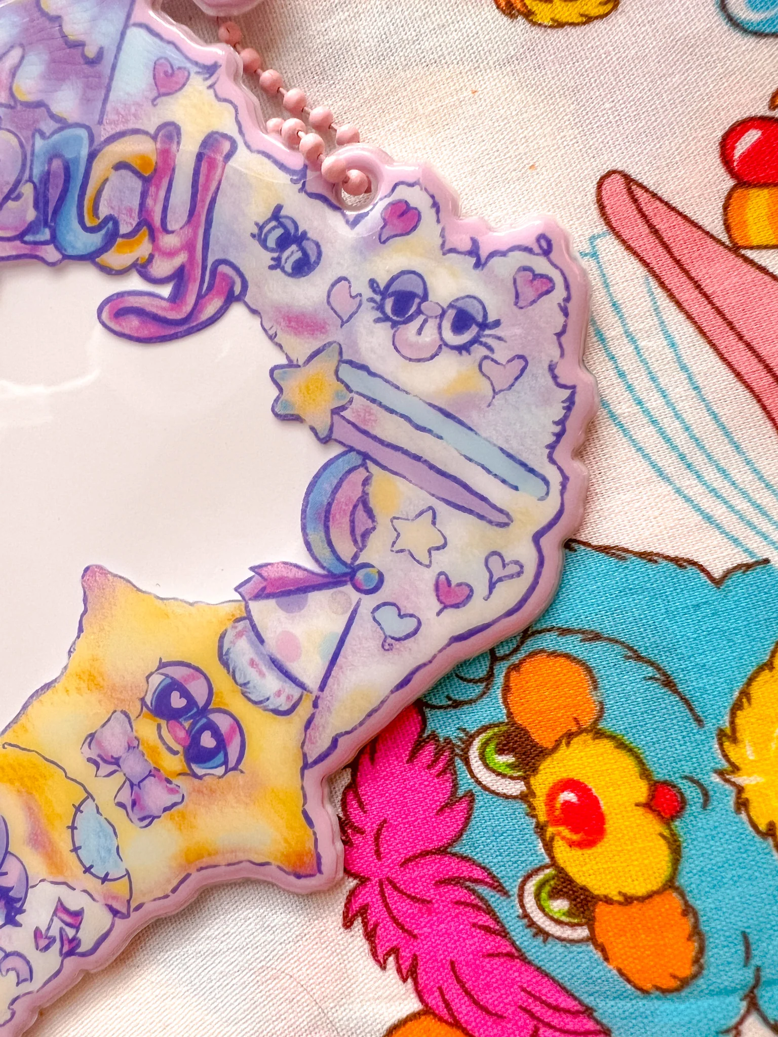 Fancy Cloud Kingdom PVC Card Holder - Image 5