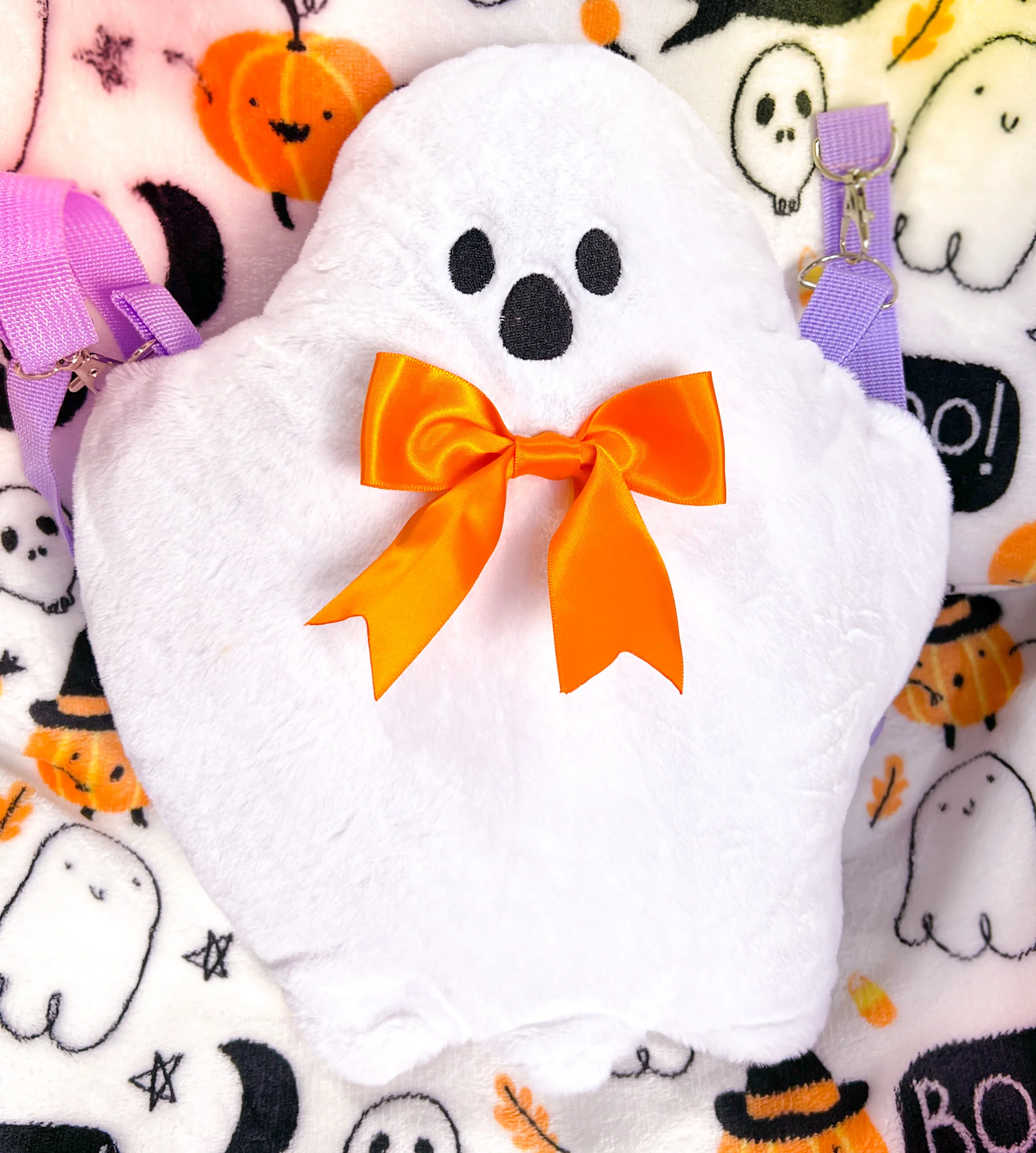 Fluffy Phantom Plush Purse - Image 3
