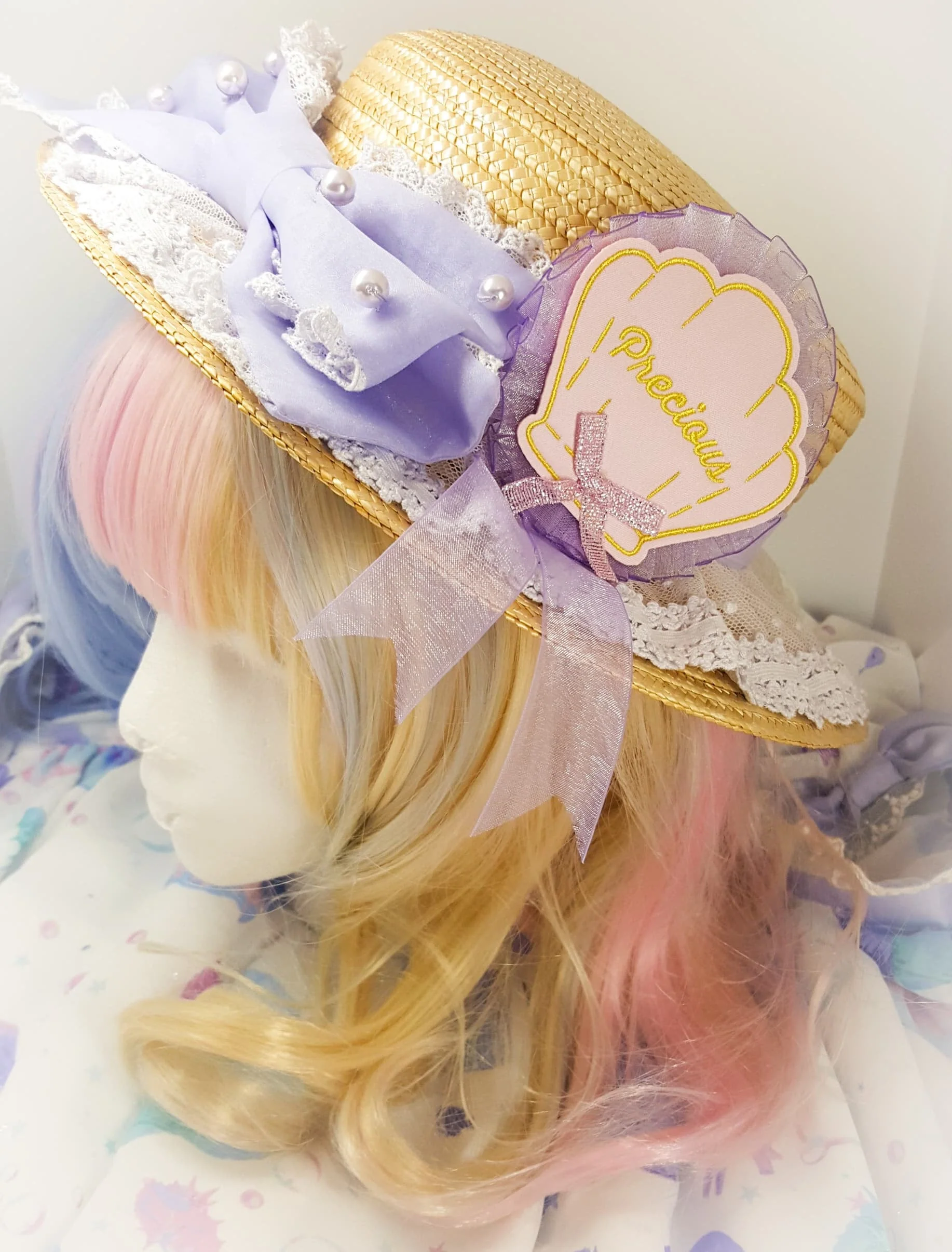 Precious Sea Shell Fabric Rosette - Image 5