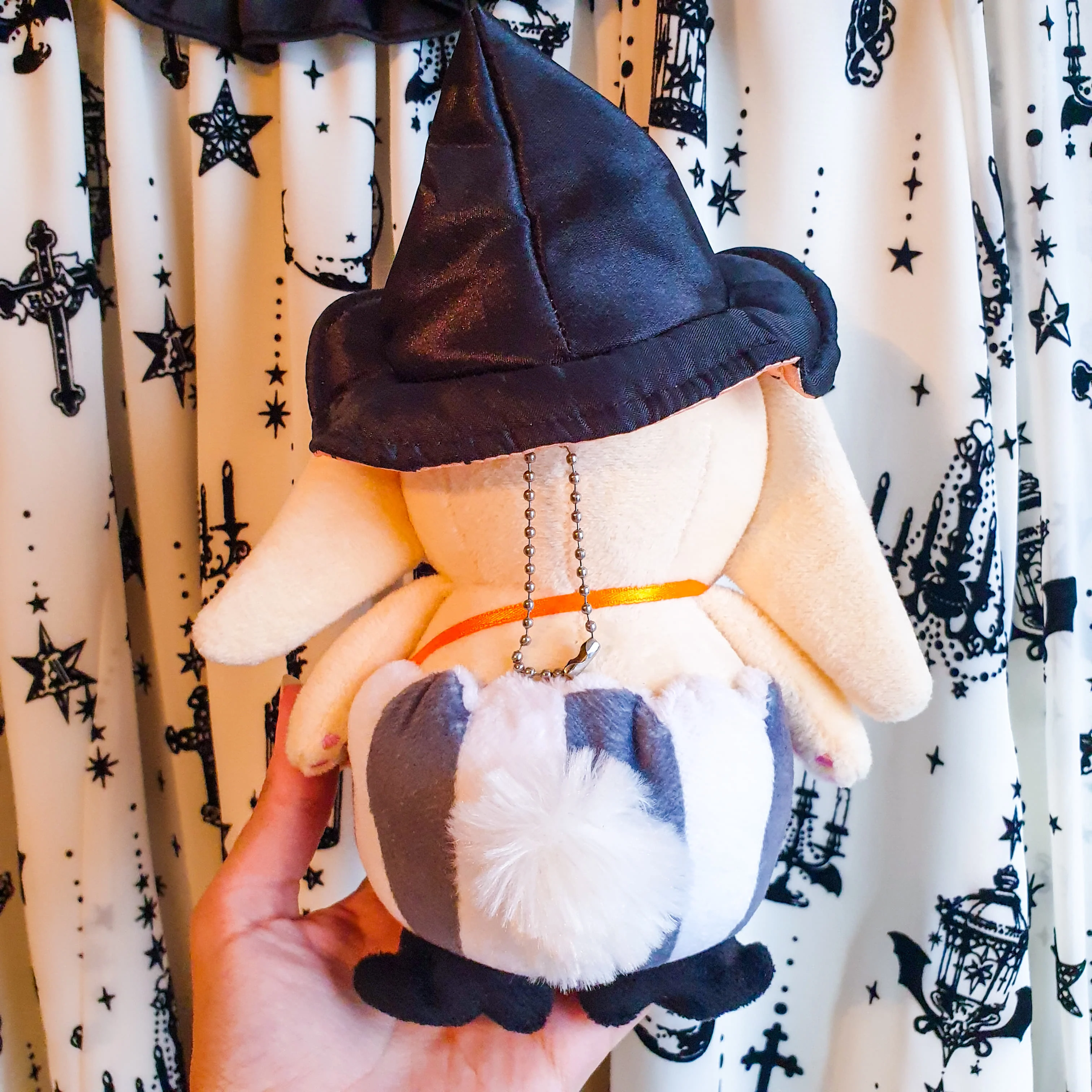 Witchy Bunny 8" Plush Keychain🔮 - Image 5