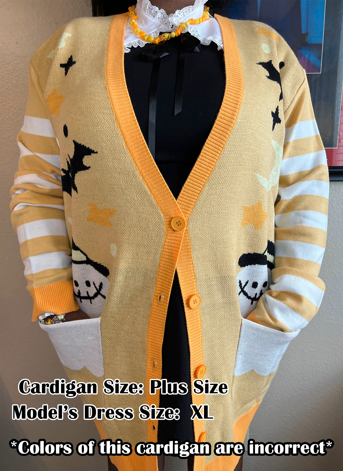 Haunted Night Oversize Cardigan - Image 10