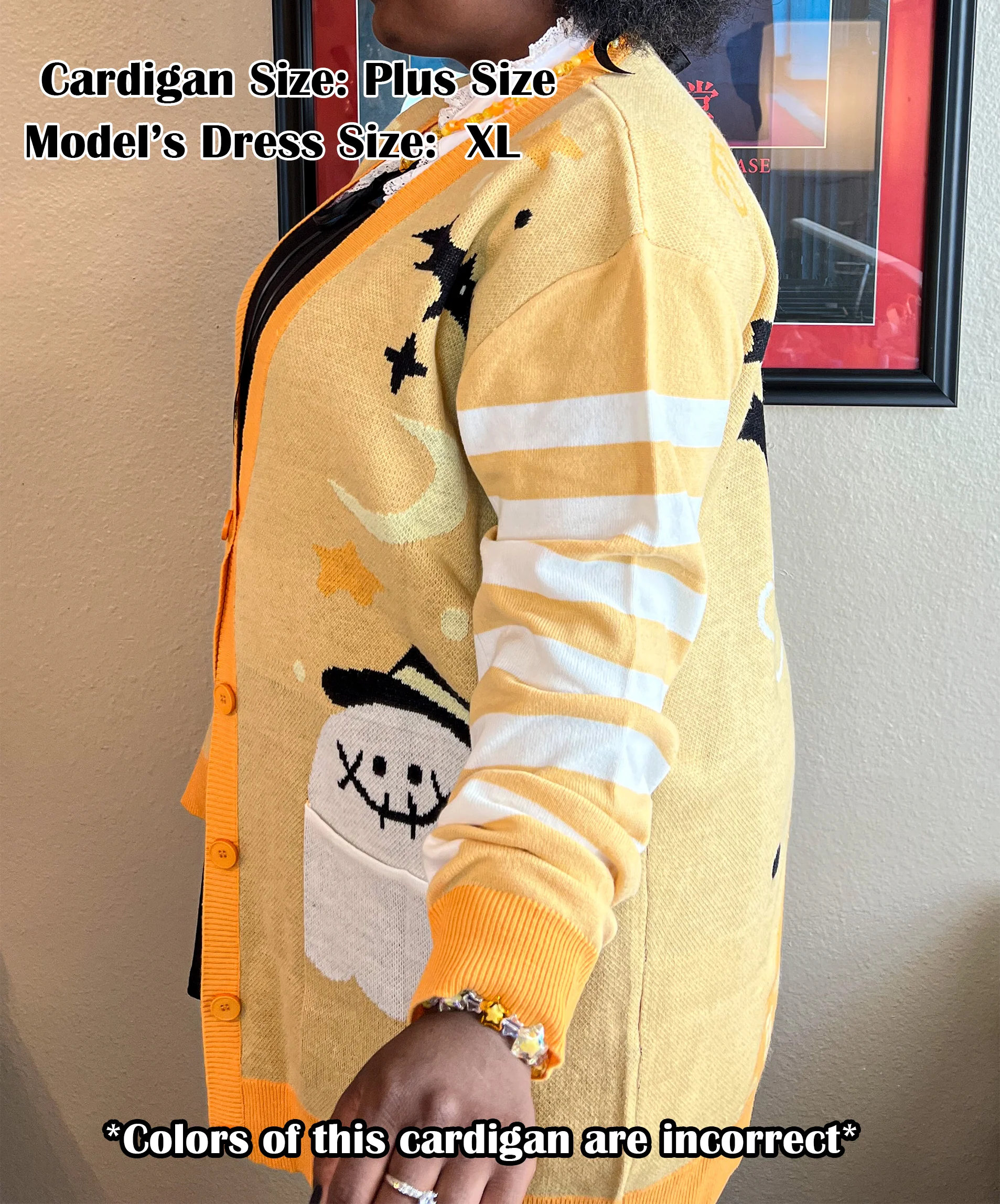 Haunted Night Oversize Cardigan - Image 7