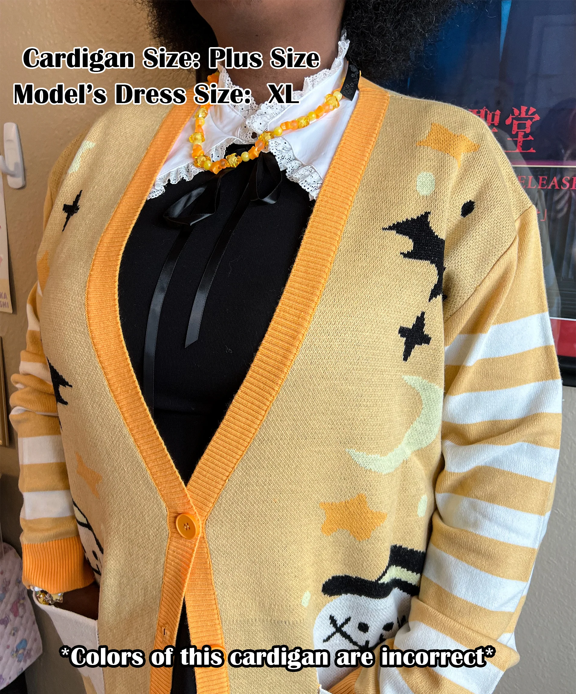 Haunted Night Oversize Cardigan - Image 8
