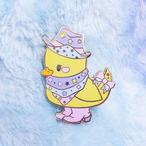 Yeehaw Ducky Hard Enamel Pin - Image 3